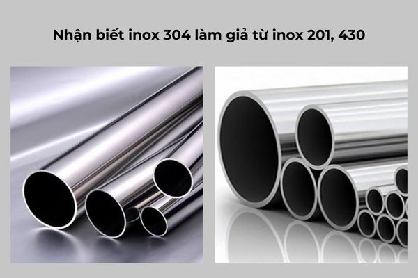 Phân Biệt Inox 430 Và Inox 304 với 5 cách đơn giản Phân biệt INOX 304 và INOX 430
