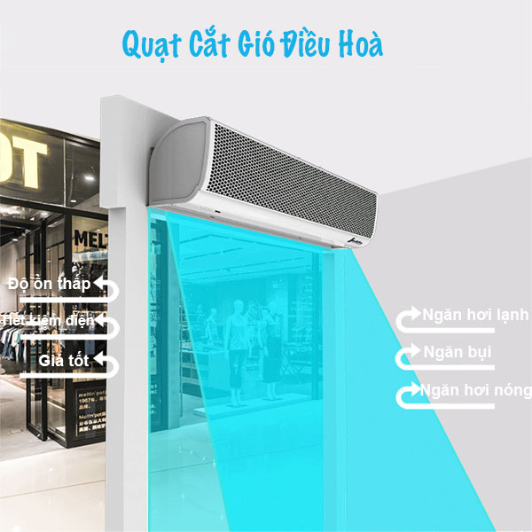 Quạt chắn gió công nghiệp