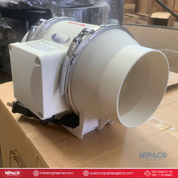 Quạt thông gió nối ống Nipaco HF-100 Quạt thông gió nối ống Nipaco HF-100