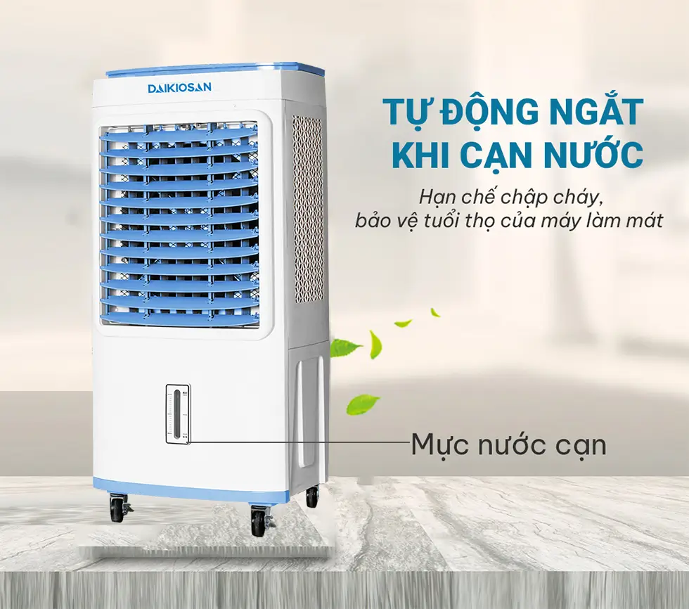 Máy làm mát Daikiosan DM118 Máy làm mát Daikiosan DM118 tự động ngắt bơm