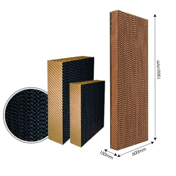 Tấm giấy làm mát Cooling Pad chống rêu 1.5m Tấm giấy làm mát Cooling Pad chống rêu 1.5x0.6x0.15m