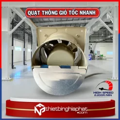 Quạt thông gió vuông tốc nhanh FS-15 Quạt thông gió vuông tốc nhanh FS-15 OMYSU cửa chớp tự động