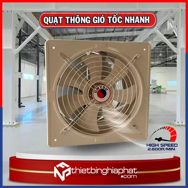 Quạt thông gió vuông tốc nhanh FS-25 Quạt thông gió vuông tốc nhanh FS-25
