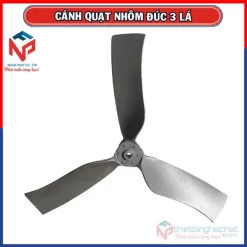 Quạt thông gió composite 3 cánh nhôm đúc BMF-1060 Cánh nhôm đúc 3 lá bản rộng 23cm