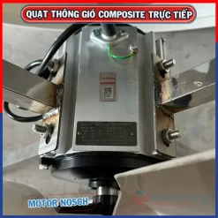 Quạt thông gió Composite trực tiếp BMF-850 Động cơ NOSCH Đài Loan chính hãng