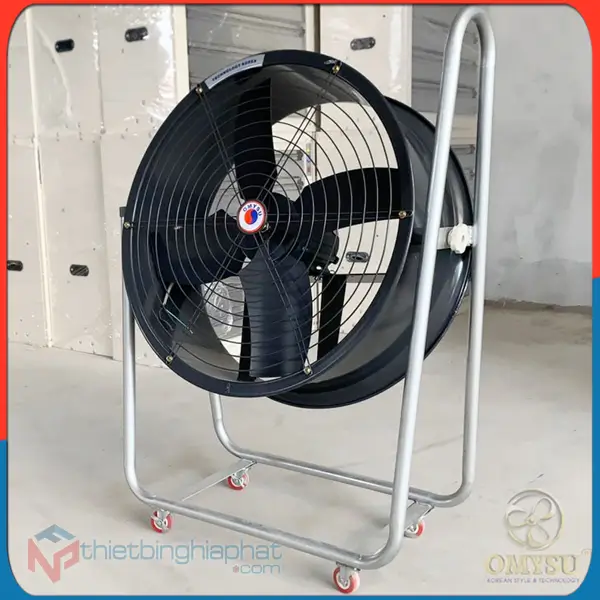 Quạt thổi hướng trục di động FA-40C-1 Chân bánh xe quạt di động chắc chắn