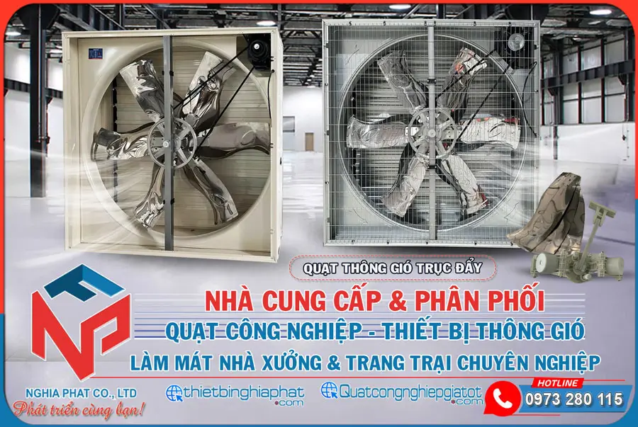 Quạt thông gió vuông trục đẩy 1380x1380 BMF-1380 Nghĩa Phát phân phối Quạt thông gió vuông trục đẩy 1380x1380 giá tốt