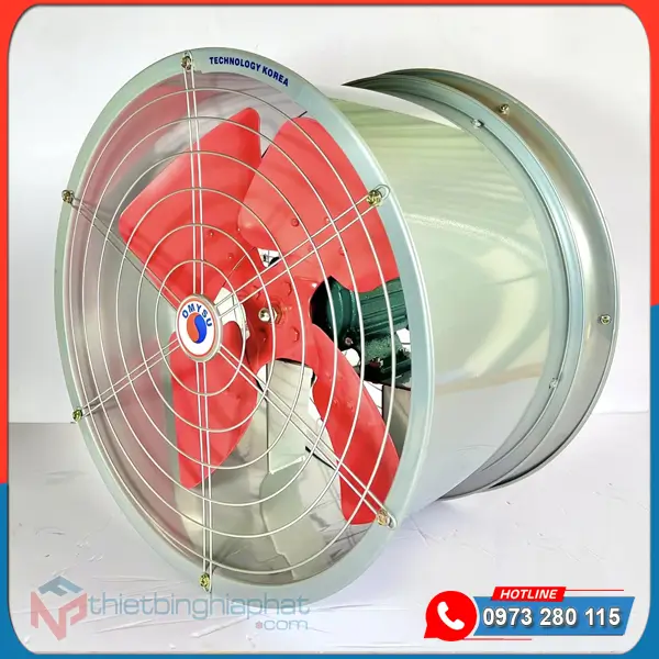 Quạt hướng trục công nghiệp DFG-70 380V Quạt thông gió tròn hướng trục DFG
