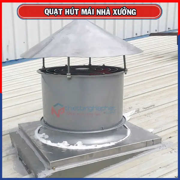 Quạt hút mái nhà xưởng OMYSU DFG-40HM Lắp đặt Quạt hút mái nhà xưởng OMYSU DFG-50HM D500mm