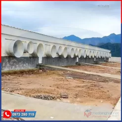 Quạt thông gió composite 3 cánh nhôm đúc BMF-1060 Quạt thông gió composite loa 3 cánh nhôm đúc BMF-1460 nhiều trang trại tin dùng