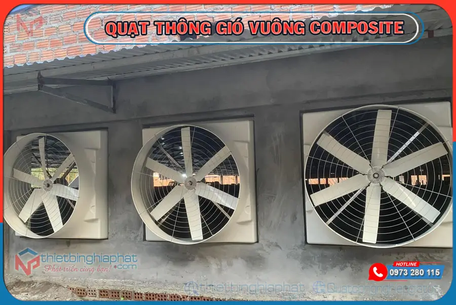 Quạt thông gió Composite trực tiếp BMF-1060 1060x1060 Quạt thông gió composite trực tiếp lắp cho trang trại