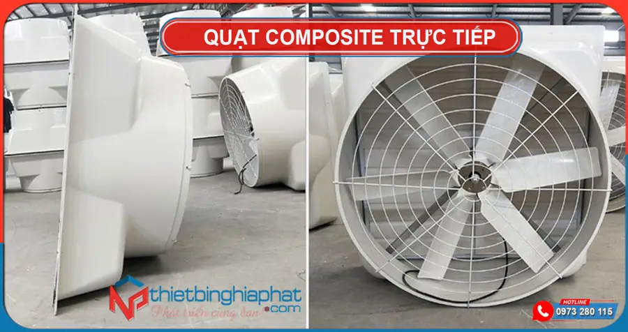 Quạt thông gió Composite trực tiếp BMF-1060 1060x1060 Quạt thông gió composite chất lượng bền bỉ