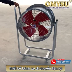 Quạt công nghiệp hướng trục di dộng dễ dàng di chuyển