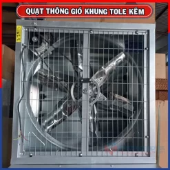 Quạt thông gió vuông OMYSU BMF-800 800x800 Quạt thông gió vuông tole kẽm 800x800x400mm BMF-800
