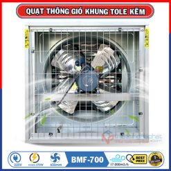 Quạt thông gió vuông OMYSU BMF-700 700x700 Quạt thông gió vuông OMYSU BMF-700