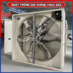 Quạt thông gió vuông trục đẩy 1380x1380 BMF-1380 Quạt thông gió trục đẩy BMF-1380 1380x1380 sơn tĩnh điện