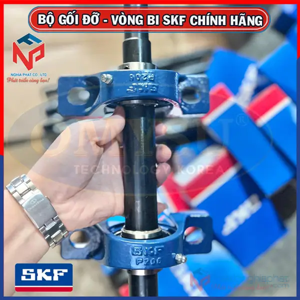 Quạt thông gió composite 3 cánh nhôm đúc BMF-1060 Vòng bi gối đỡ SKF Thụy Điển chính hãng