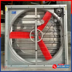Quạt thông gió vuông BMF-1220PA cánh PA Quạt thông gió vuông cánh PA khung tole kẽm có tỳ nhôm
