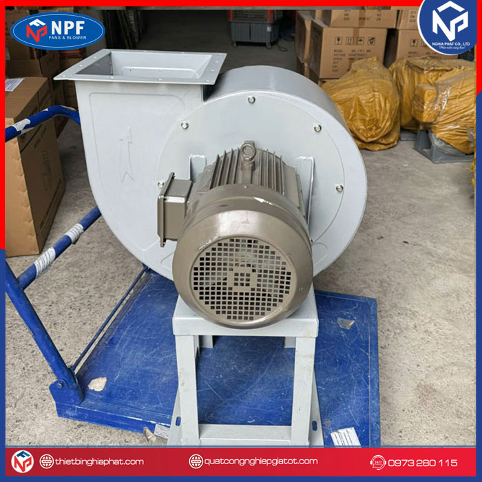 Quạt ly tâm hút khói 5.5KW CF-11-4.5A Quạt ly tâm hút khói
