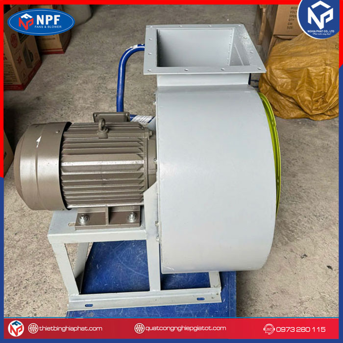 Quạt ly tâm hút khói 5.5KW CF-11-4.5A Quạt ly tâm CF-11-4.5A-5.5KW