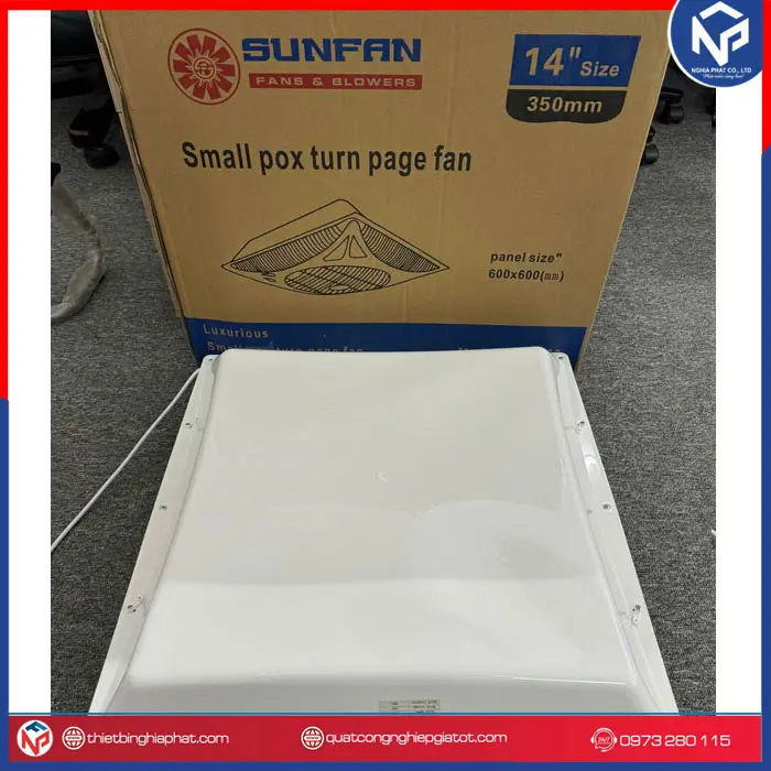 Quạt ốp trần 600x600 Sunfan AT-600G Quạt ốp trần 600x600 Sunfan AT-600G