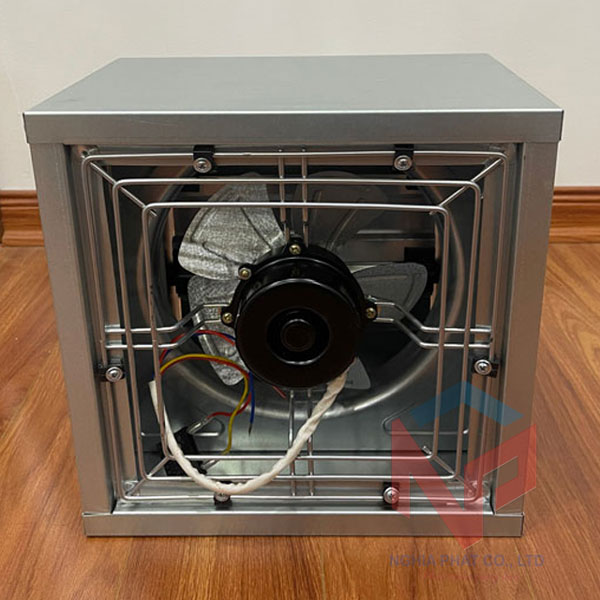 Quạt thông gió vuông 300x300mm Quạt thông gió vuông 300x300x200mm