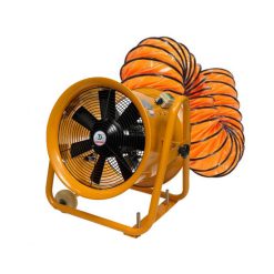 Quạt cấp gió di động Soffnet SH2T 50 kết hợp ống gió Simili