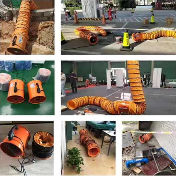 Quạt hút xách tay Soffnet SHT-30 Ứng dụng Quạt hút xách tay SHT