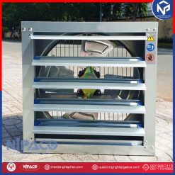 Quạt thông gió vuông 600x600mm Quạt thông gió vuông 600x600mm cửa chớp tự động