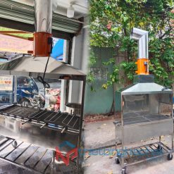 Quạt hút xách tay Soffnet SHT-20 Ứng dụng Quạt hút xách tay cho bếp nướng