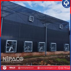 Quạt thông gió vuông 600x600mm Ứng dụng Quạt thông gió vuông công nghiệp