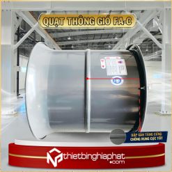 Quạt thông gió tròn OMYSU FA-25C1 Quạt thông gió tròn OMYSU FA-25C1 dập gân tăng cứng