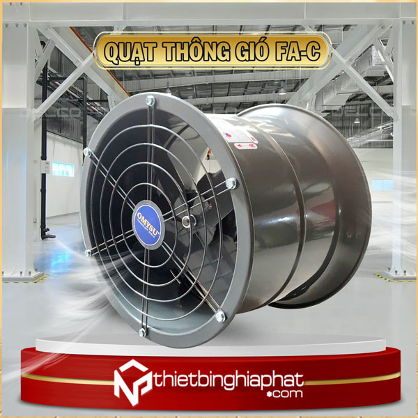 Quạt thông gió tròn OMYSU FA-25C1 Quạt thông gió tròn OMYSU FA-25C1 sức gió mạnh mẽ