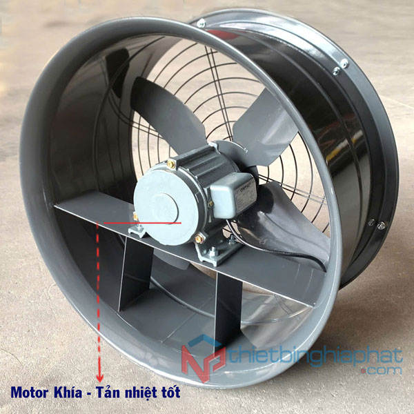 Quạt thông gió tròn OMYSU FA-50C1 Quạt tròn D500 motor tản nhiệt
