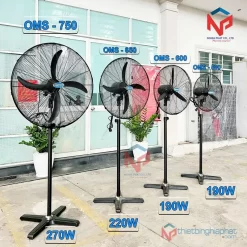 Quạt công nghiệp đứng OMYSU OMS-600 Quạt đứng công nghiệp OMYSU nhiều size lựa chọn
