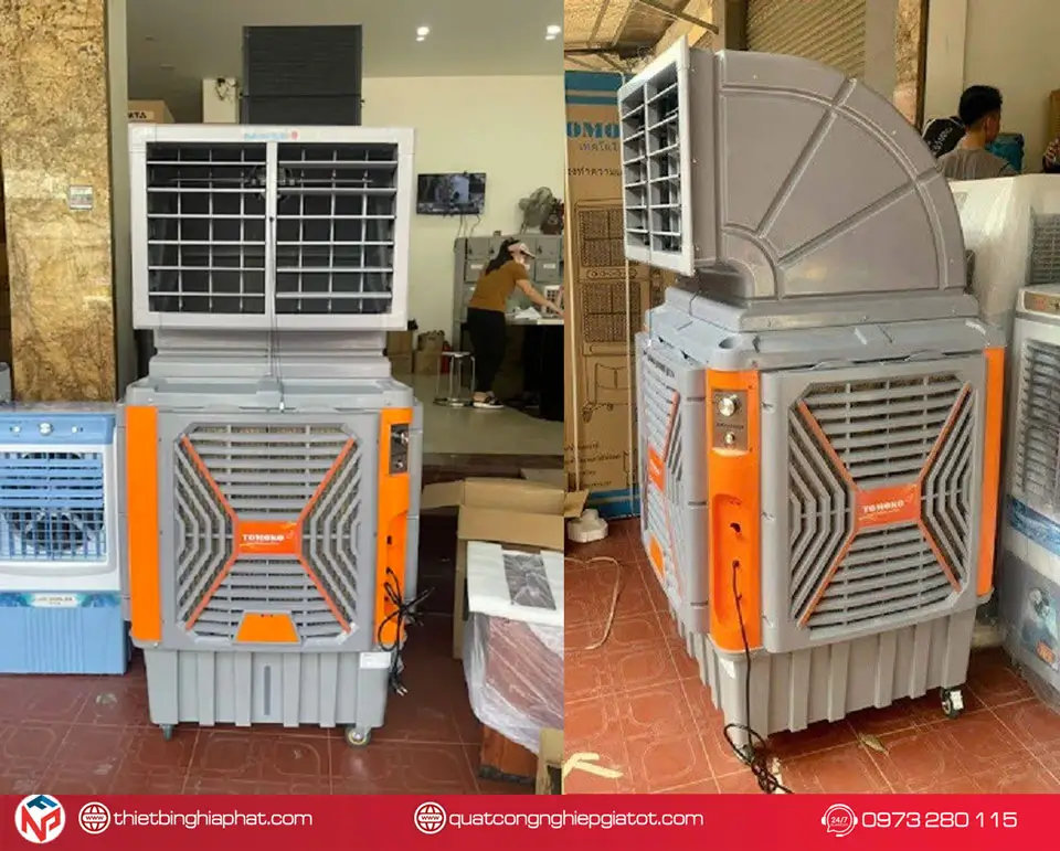 Máy làm mát công nghiệp TOMOKO HA-2600 550W Máy làm mát Aircooler TOMOKO