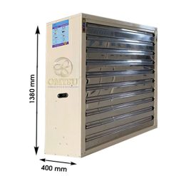 Quạt thông gió vuông 1380x1380 BMF-1380-STD Sơn tĩnh điện Quạt thông gió vuông BMF-1380 STD Sơn tĩnh điện
