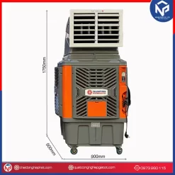 Máy làm mát công nghiệp Sunfan SF18Y 18.000m3/h 1.1KW Máy làm mát công nghiệp Sunfan SF18Y 18.000 m3/h 1.1KW KT 750x900x900mm
