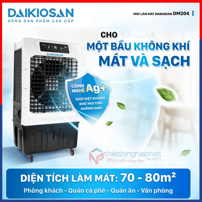 Máy làm mát Daikiosan DM204 Máy làm mát Daikiosan DM204