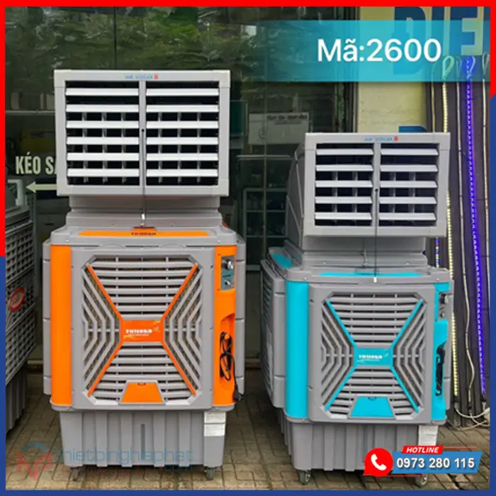 Máy làm mát công nghiệp TOMOKO HA-2600 550W Máy làm mát công nghiệp TOMOKO HA-2600 550W 26.000 m3/h
