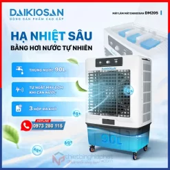 Máy làm mát không khí Daikiosan DM205 Máy làm mát không khí Daikiosan DM205 680W