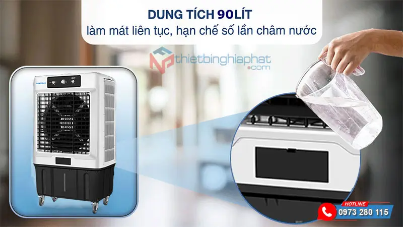 Máy làm mát không khí Daikiosan DM205 Máy làm mát không khí Daikiosan DM205 90L