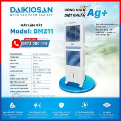 Máy làm mát Daikiosan DM211 2 tầng Máy làm mát Daikiosan DM211 2 tầng