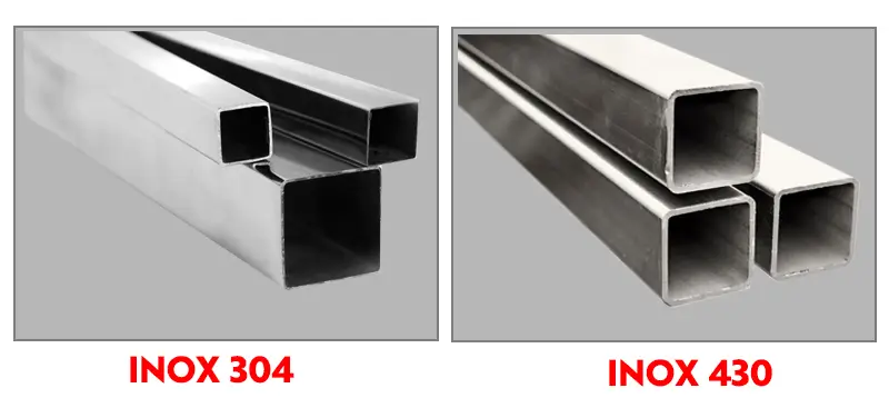 Phân Biệt Inox 430 Và Inox 304 với 5 cách đơn giản Phân biệt INOX 304 và INOX 430