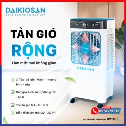 Máy làm mát Daikiosan DM110 Máy làm mát Daikiosan DM110 tản gió rộng