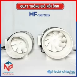 Quạt thông gió nối ống Omysu HF-200 Quạt thông gió nối ống OMYSU HF