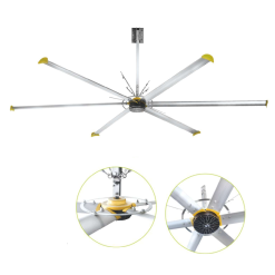 Quạt trần công nghiệp HVLS động cơ DC YS-YCWZ4200M-5