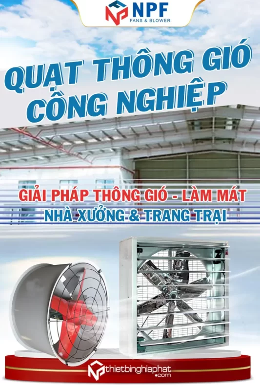 Trang chủ 178 Quạt thông gió công nghiệp