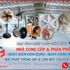 Quạt sàn công nghiệp OMYSU OMF-450 Nghĩa Phát phân phối Quạt công nghiệp OMYSU chính hãng, giá tốt