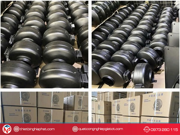 Quạt hút nối ống phi 315 Nghĩa Phát phân phối Quạt hút mùi nối ống các loại